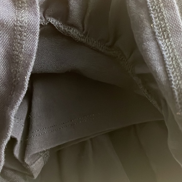 Polo RL SZ 8/10 Ruffled Navy School Skirt/Skort Drawstring Waist Pink Po… - Picture 2 of 2